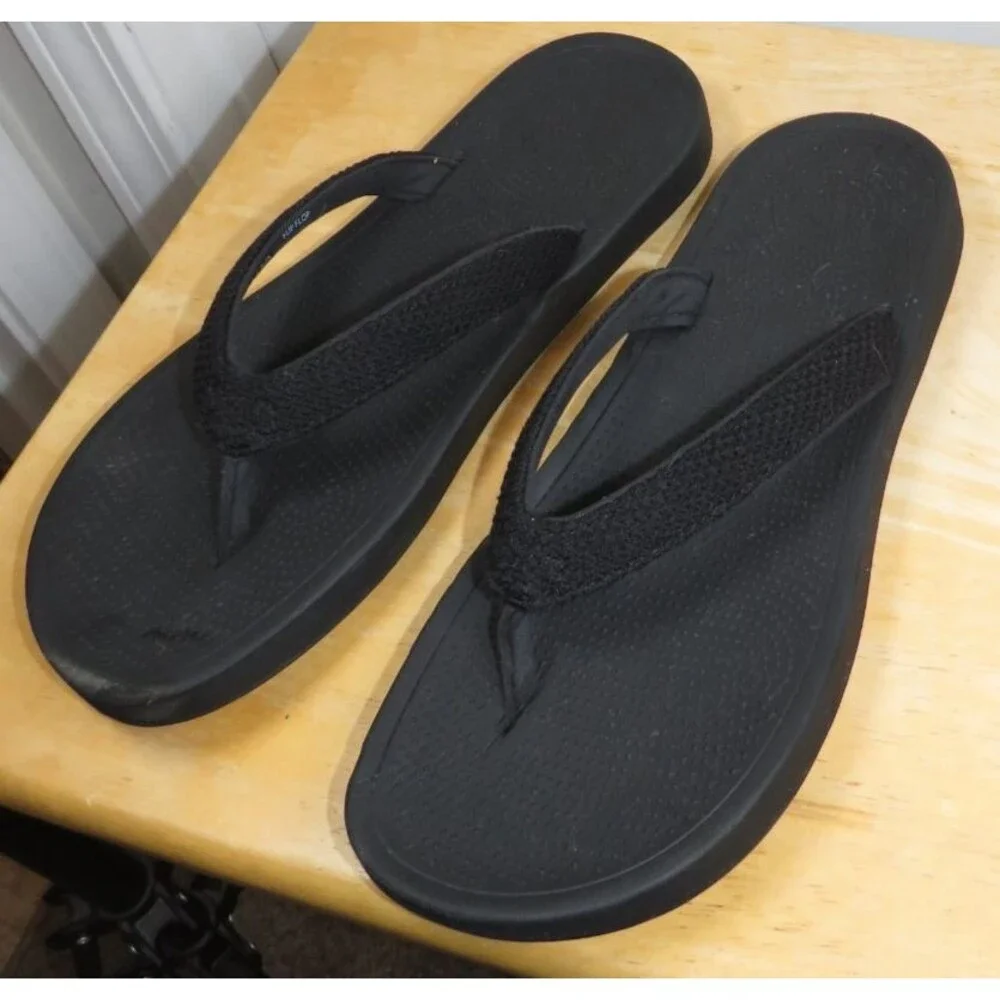 Allbirds Men's Natural Black Flip Flop Sandals Lightweight Comfort Size 10